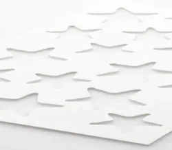 Stencil Mat: Buche Stars 180x278mm