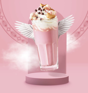 Savour the Divine Taste of the First Ever Ruby Chocolate Drink Powder!